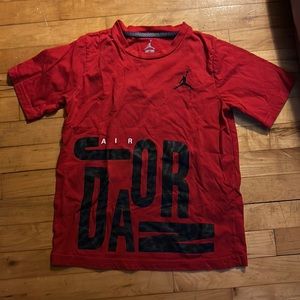 Air Jordan shirt.